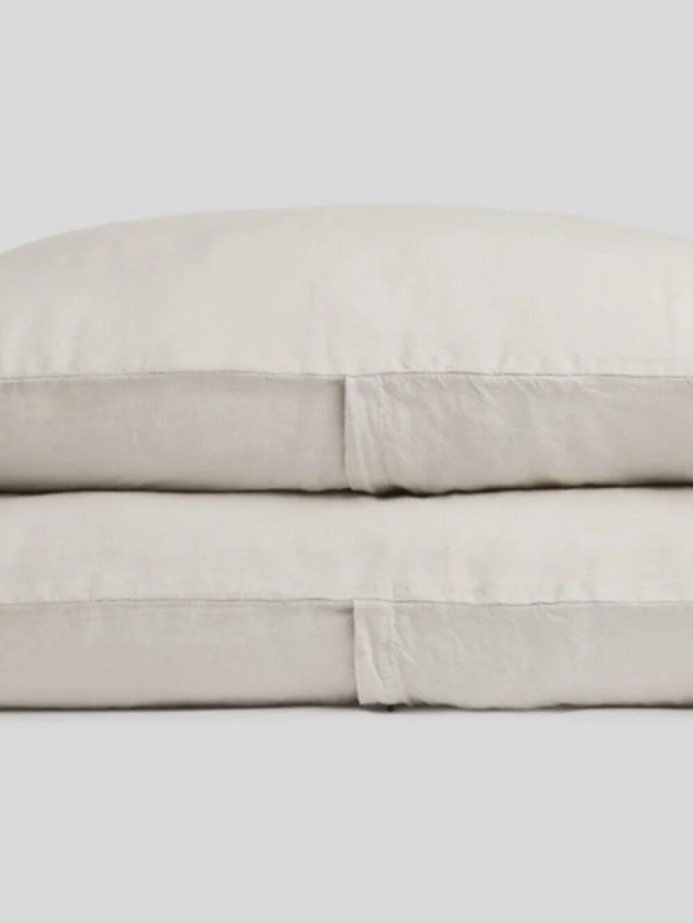 6 X Parachute Linen Standard Pillowcases (Bone)